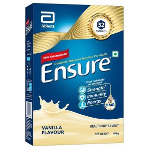 ensure vanilla nutritional powder 400g (refill pack)