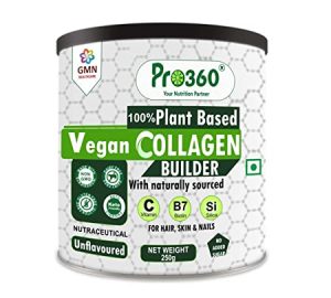 pro360 unflavored plant based vegan collagen builder 250g